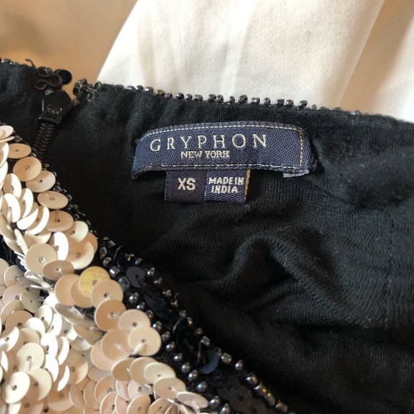 Gryphon sequin mini skirt - Picture 4 of 4
